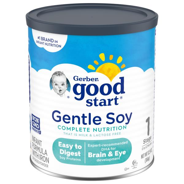 gerber soy milk formula