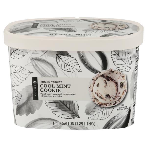 Publix Premium Frozen Yogurt, Cool Mint Cookie : Publix.com