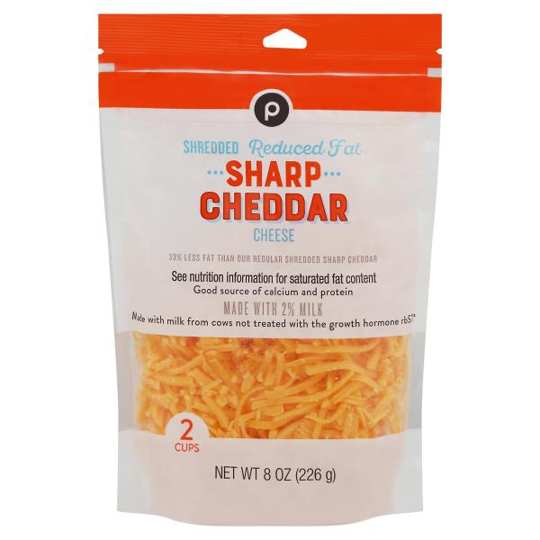 Publix Reduced Fat 2% Milk Sharp Cheddar, Shredded Cheese : Publix.com