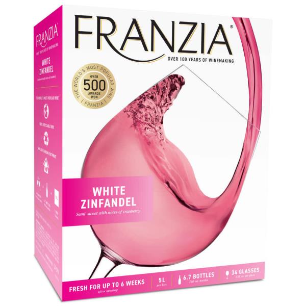 franzia white zinfandel boxed wine price