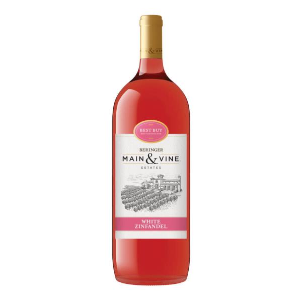 beringer main and vine white zinfandel