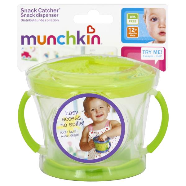 Colors May Vary Munchkin Snack Catcher 9-Ounce 12+ Months
