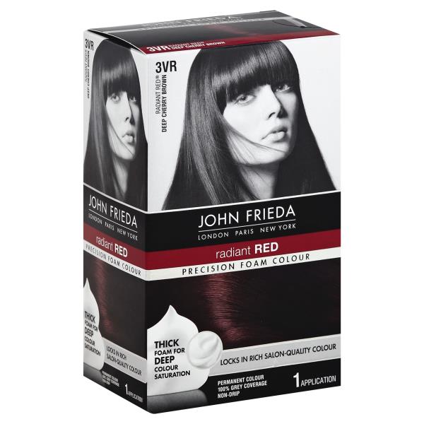 Precision Foam Colour Permanent Radiant Red Deep Cherry Precision Foam Colour Permanent Radiant Red Deep Cherry Brown 3vr
