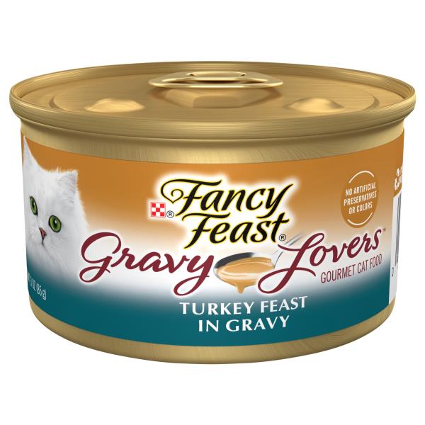 fancy feast roasted turkey feast canned cat food