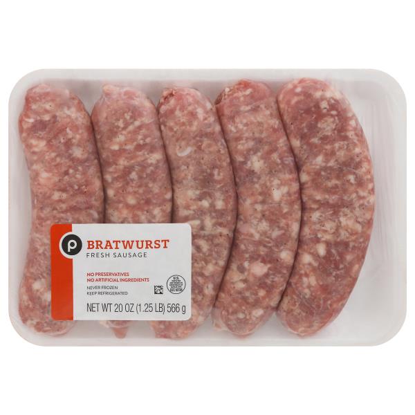 Publix Bratwurst Pork Sausage, Our Exclusive Recipe : Publix.com