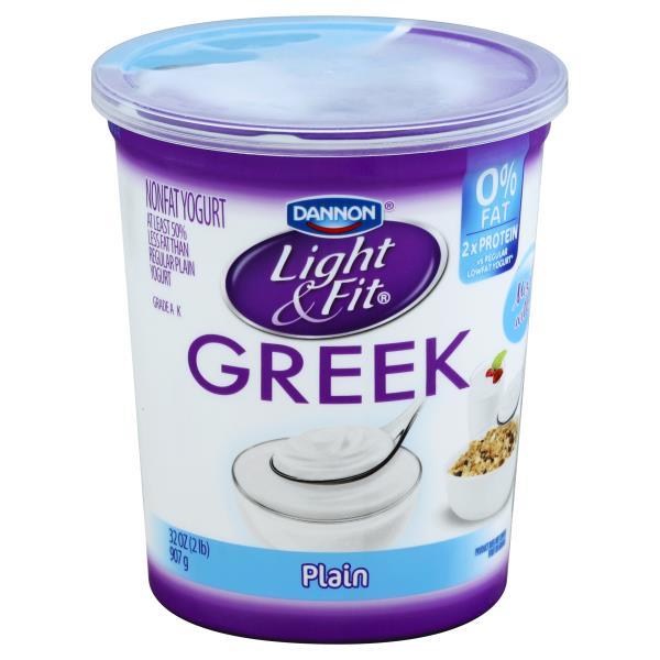 Dannon Light And Fit Greek Active Cultures | Shelly Lighting