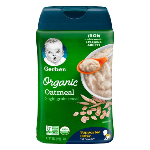 gerber organic oats