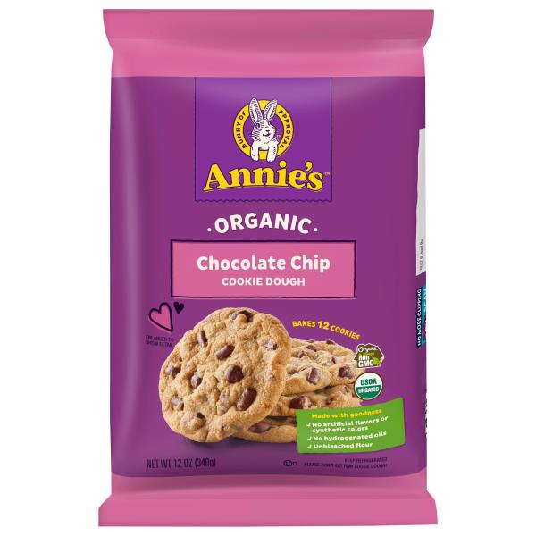 Annie's Cookie Dough, Organic, Chocolate Chip | Publix Super Markets