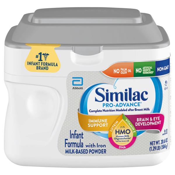 similac pro advance closest to breastmilk