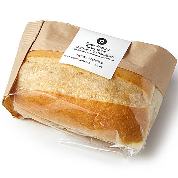 Publix Deli Turkey Grab & Go Sandwich Publix Super Markets