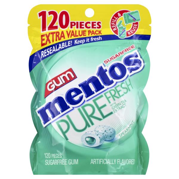 Mentos Sugar Free Gum Nutrition Facts | Besto Blog