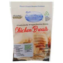 Springer Mountain Farms Chicken Breast, 99% Fat Free, Family Pack ...