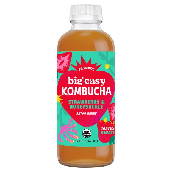 Big Easy Kombucha, Strawberry & Honeysuckle Publix Super Markets