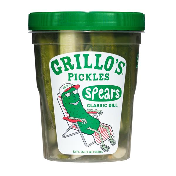 Grillo's Pickles Pickle Spears, Fresh, Classic Dill Publix Super Markets