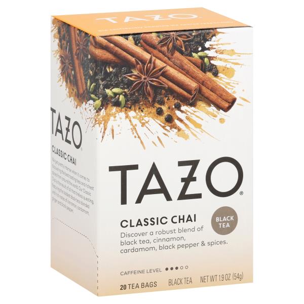 Tazo Chai Tea Bags Nutrition Facts 