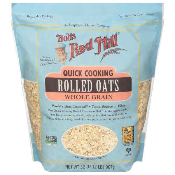 bob's red mill whole grain rolled oats