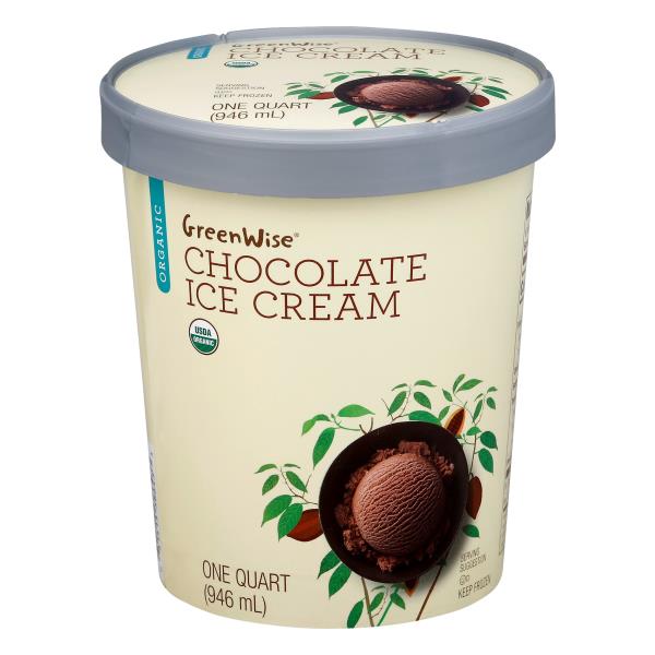 Greenwise Ice Cream Organic Chocolate Publix Super Markets 2493