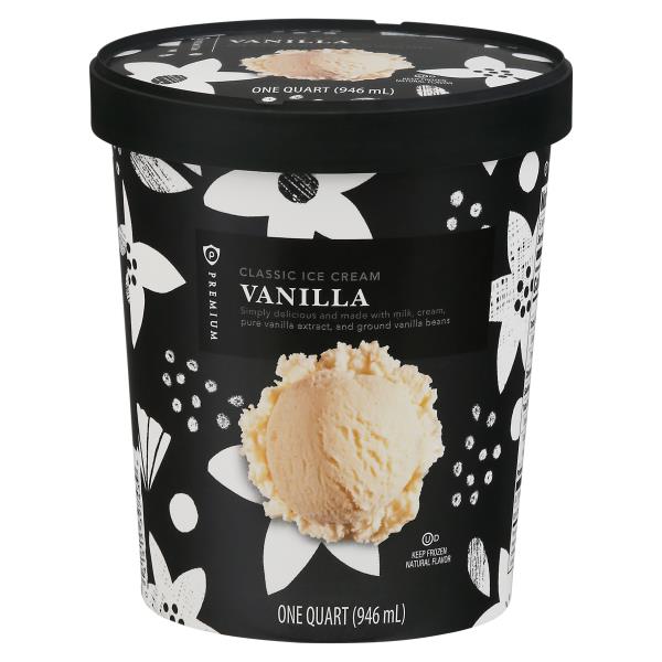 Publix Premium Ice Cream, Classic, Vanilla Publix Super Markets