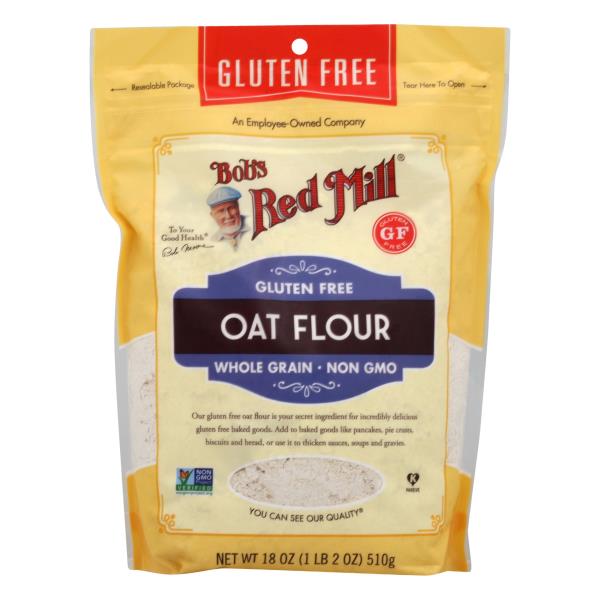 Bobs Red Mill Gluten Free Oat Flour, Whole Grain : Publix.com