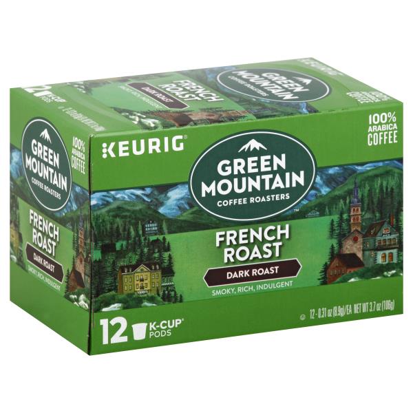 Green Mountain Coffee, French Roast, Dark Roast, K-Cup Pods : Publix.com