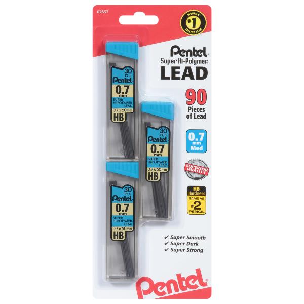 pentel lead hardness