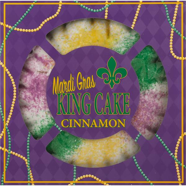 Alessi Bakeries King Cake, Mardi Gras, Cinnamon Publix Super Markets