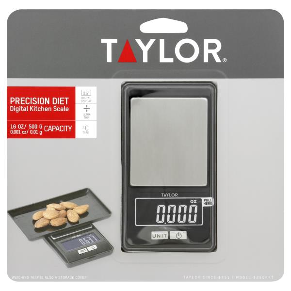 how to reset taylor bathroom scale