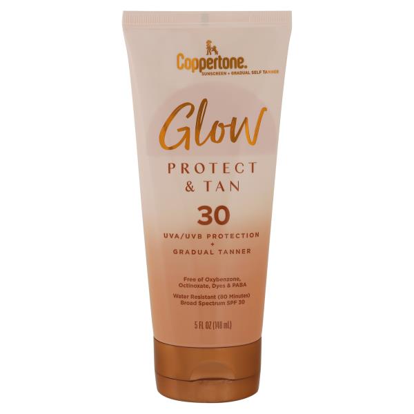 coppertone glow tanning