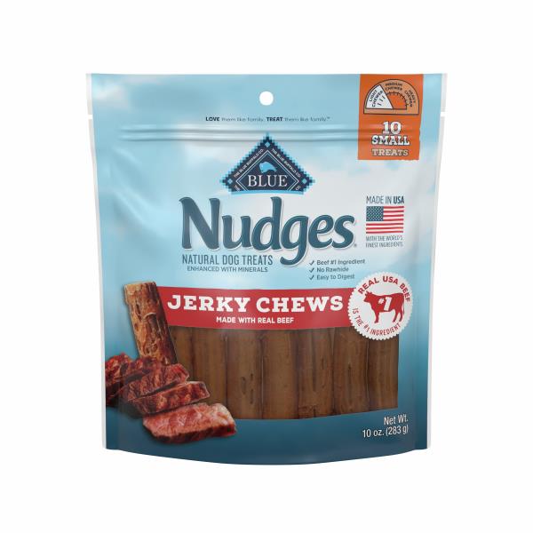 nudges jerky chews