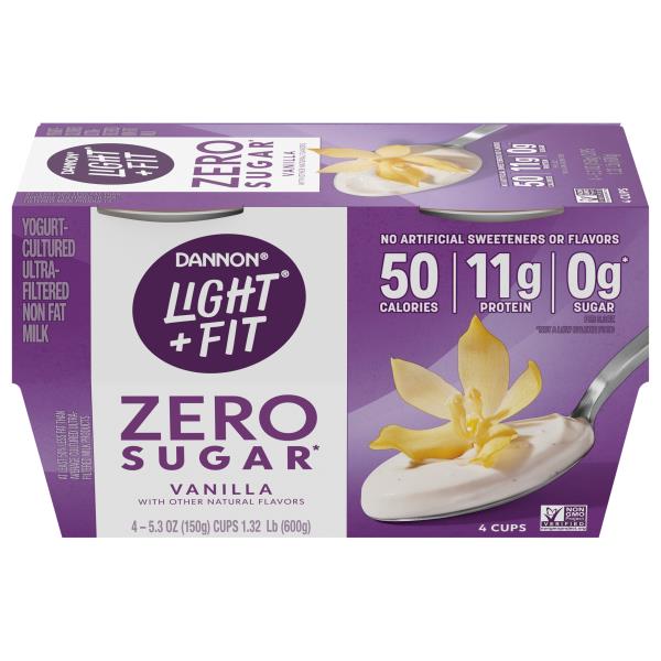 Dannon Light And Fit Vanilla Greek Yogurt Nutrition Facts | Shelly Lighting