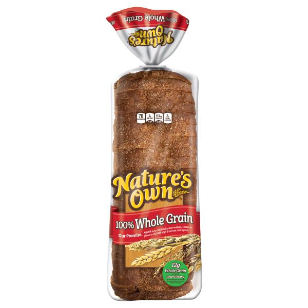 Nature's Own Bread, 100% Whole Grain | Publix Super Markets