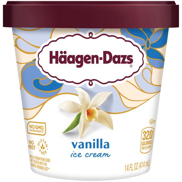 Haagen Dazs Ice Cream Vanilla 6798