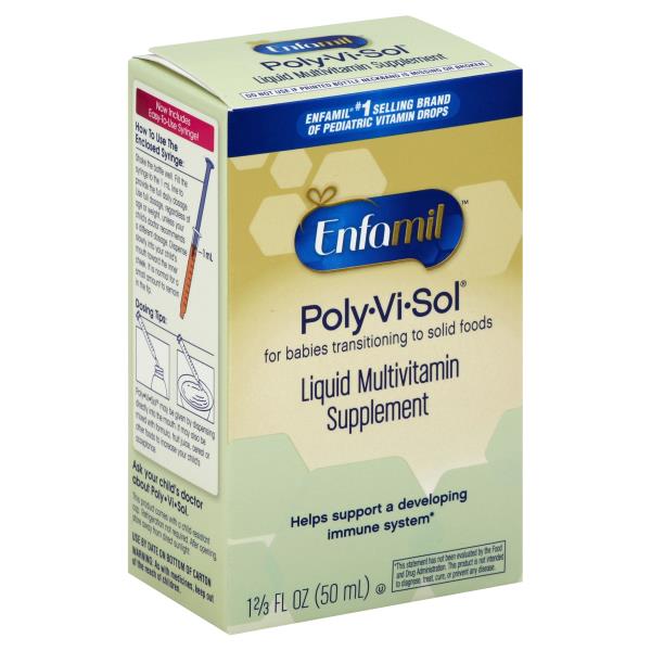 Enfamil Multivitamin, Poly-Vi-Sol, Liquid | Publix Super Markets