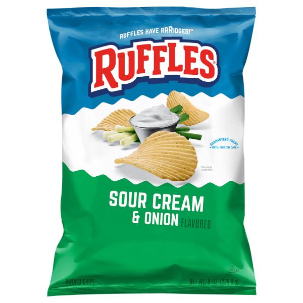 Ruffles Sour Cream & Onion Potato Chips | Publix Super Markets