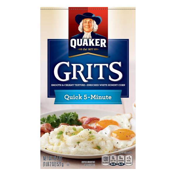 Quaker quick grits instant oats hot cereal regular publix super markets