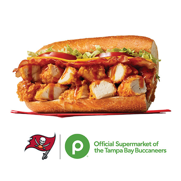 Tampa Bay Buccaneers Sub Publix Super Markets