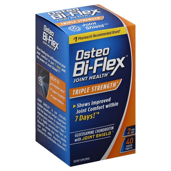 Osteo Bi-flex Joint Health, Triple Strength, Coated Tablets : Publix.com