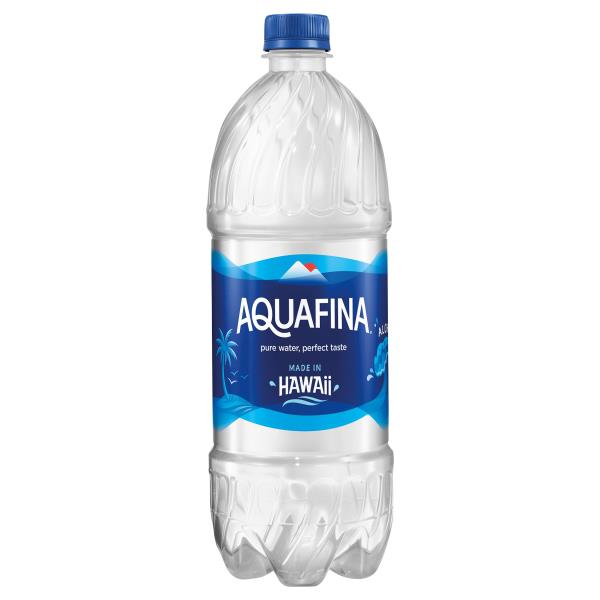 Aquafina Water Bottle Label