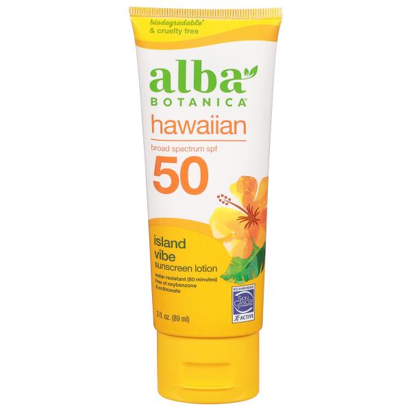 alba botanica sunscreen vegan