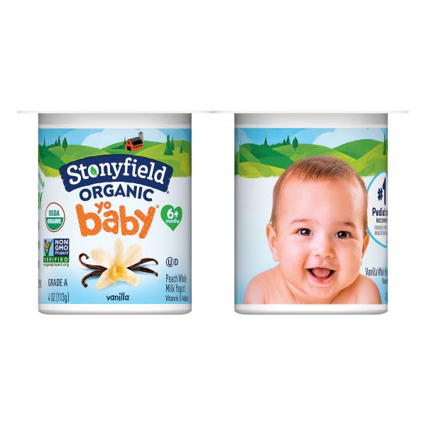 stonyfield baby yogurt plain