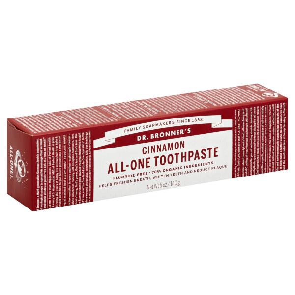 dr bronners toothpaste cinnamon