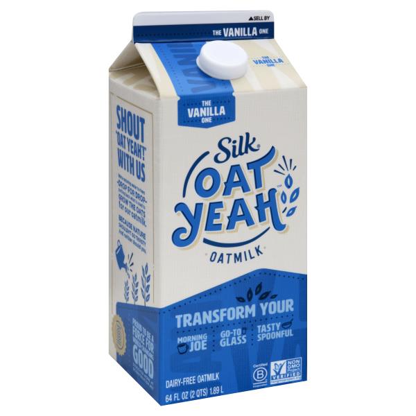 Silk Oat Yeah Oat Milk, Dairyfree, Vanilla
