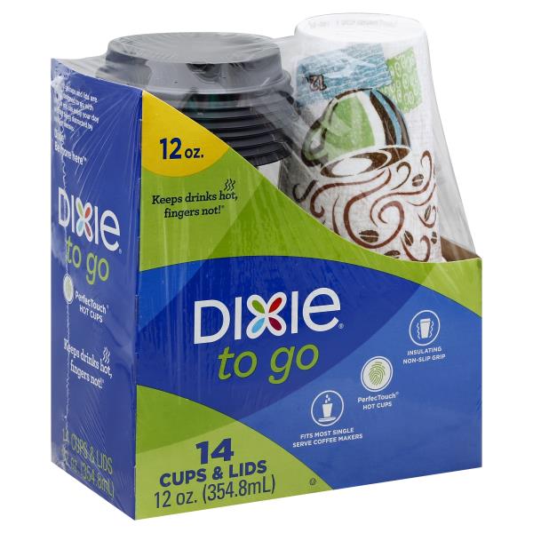 dixie cups and lids