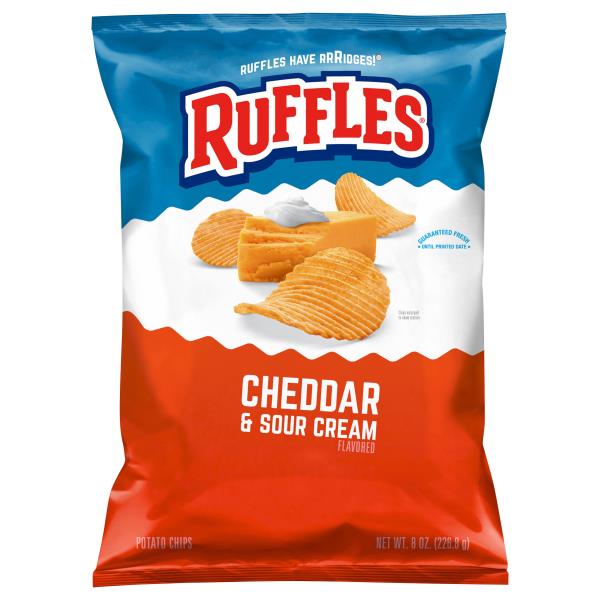 Ruffles Cheddar & Sour Cream Potato Chips | Publix Super Markets