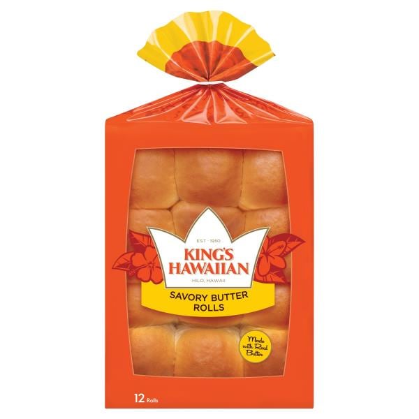 Kings Hawaiian Rolls, Savory Butter : Publix.com