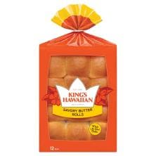 Kings Hawaiian Rolls, Savory Butter : Publix.com