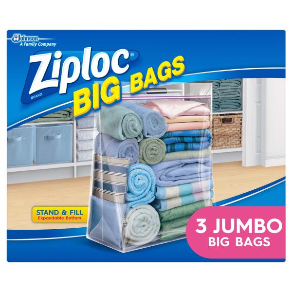 large plastic ziploc bags