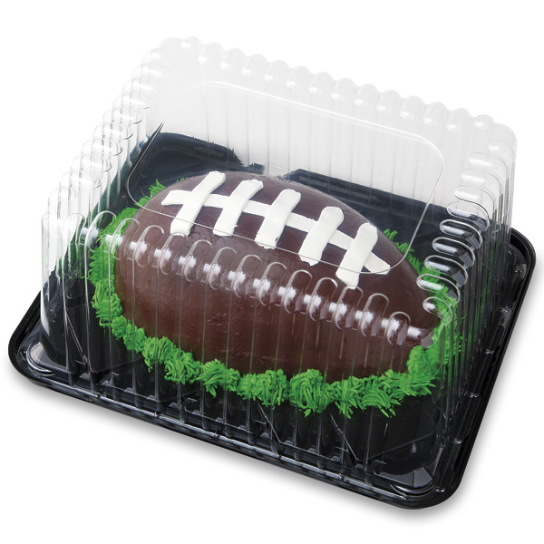 Fudge Iced Vanilla Football Cake : Publix.com