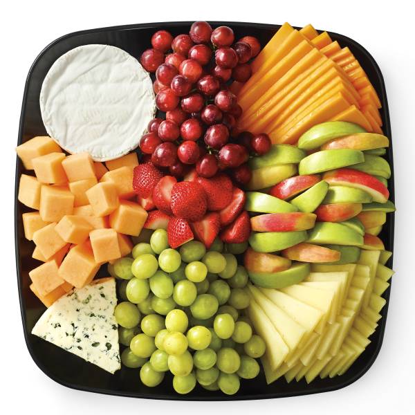 pictures of fruit and cheese trays
