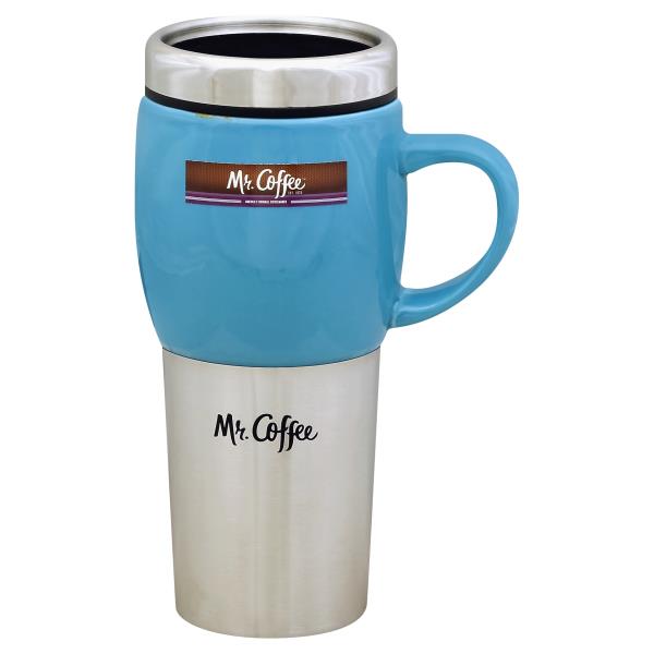 mr coffee travel mug ceramic traverse 16 ounce publix com